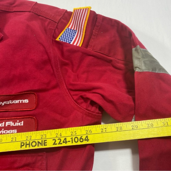 Wenaas Halliburton Coveralls US 50 men  Zip closure Zip pockets snap buttons - Picture 7 of 13